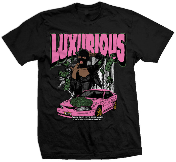 Luxurious Bandit - Black T-Shirt