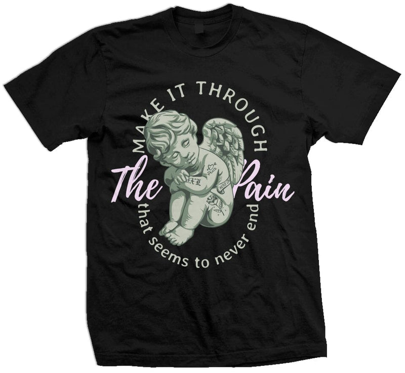 Make It Through The Pain - Black T-Shirt T-Shirt Million Dolla Motive 