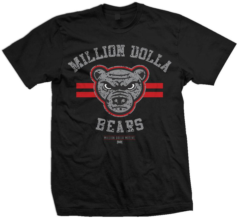 Million Dolla Bears - Black T-Shirt T-Shirt Million Dolla Motive 