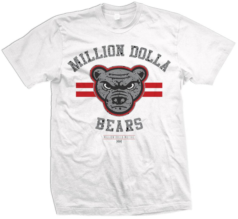 Million Dolla Bears - White T-Shirt T-Shirt Million Dolla Motive 