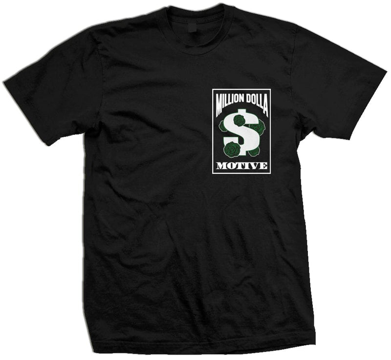 Million Dolla Motive Records - Black T-Shirt T-Shirt Million Dolla Motive 