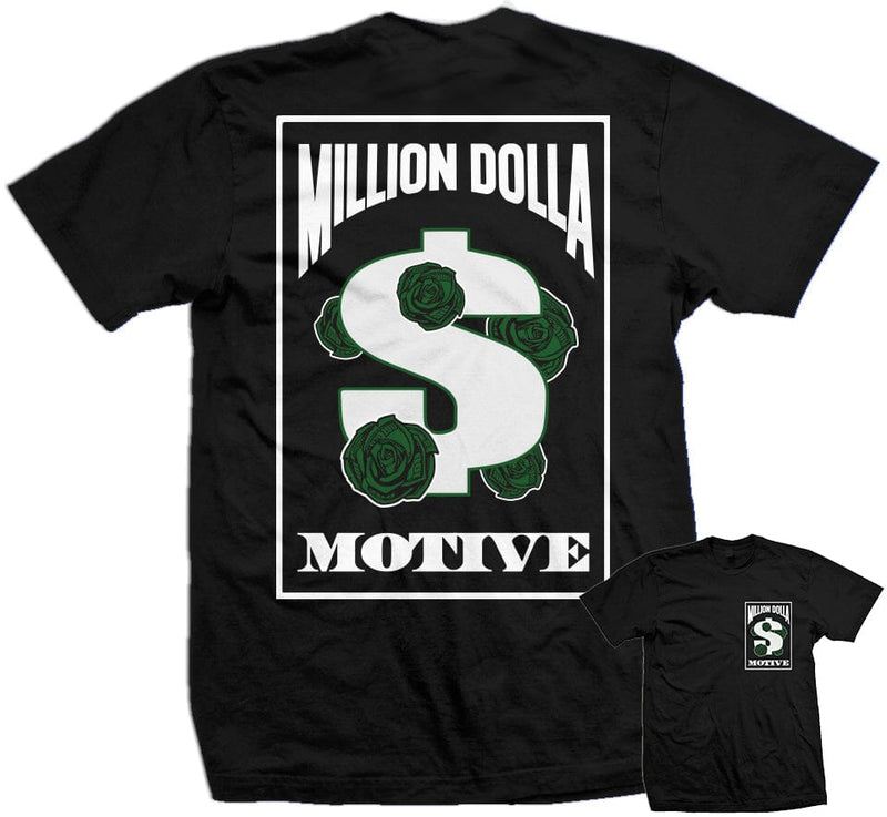 Million Dolla Motive Records - Black T-Shirt T-Shirt Million Dolla Motive 