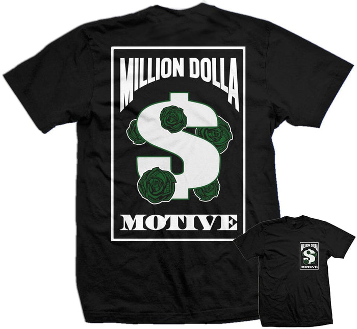 Million Dolla Motive Records - Black T-Shirt