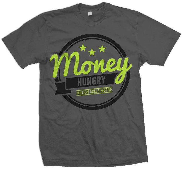 Money Hungry - Dark Grey T-Shirt