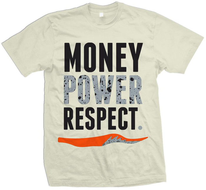 Money Power Respect SBB - Natural Sail T-Shirt