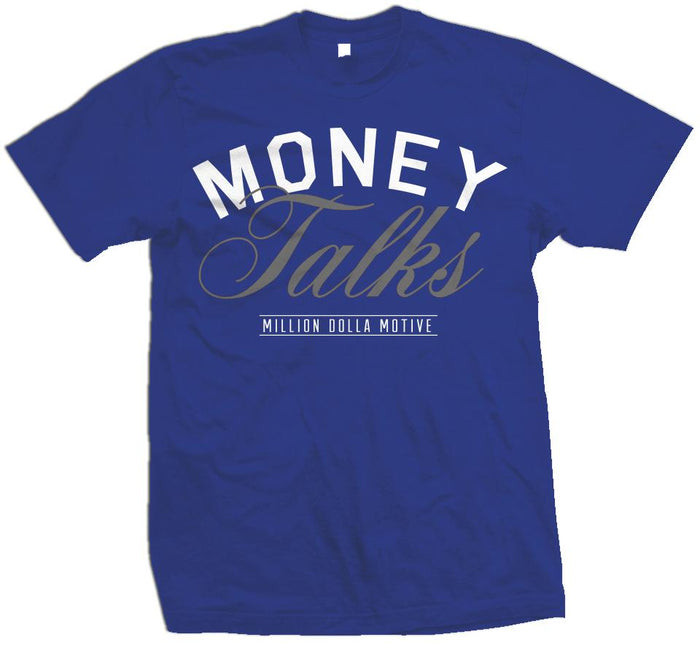 Money Talks - Royal Blue T-Shirt