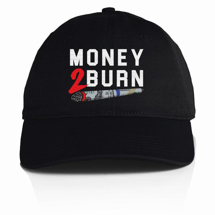 Money 2 Burn - Black Dad Hat