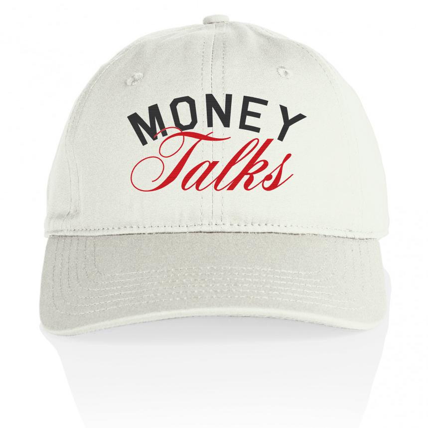 Money Talks - Natural Sail Dad Hat