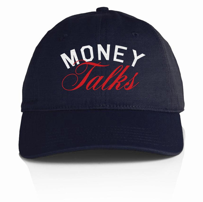 Money Talks - Navy Blue Dad Hat