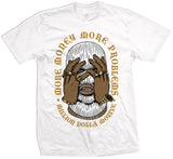More Money More Problems - Gold on White T-Shirt