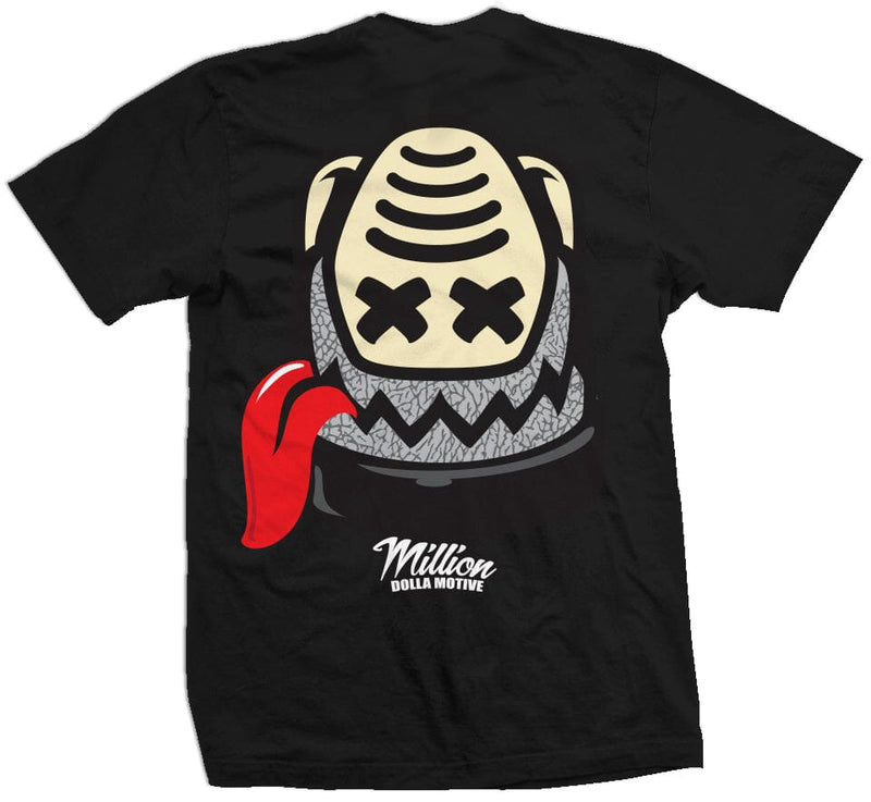 Nice Tabs Nice Checks - Black T-Shirt T-Shirt Million Dolla Motive 