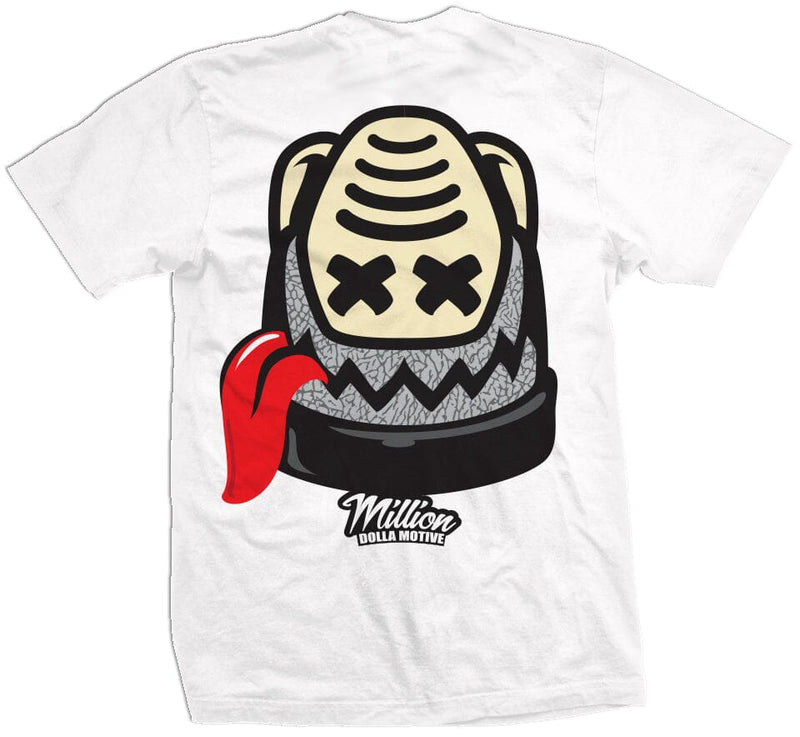 Nice Tabs Nice Checks - White T-Shirt T-Shirt Million Dolla Motive 