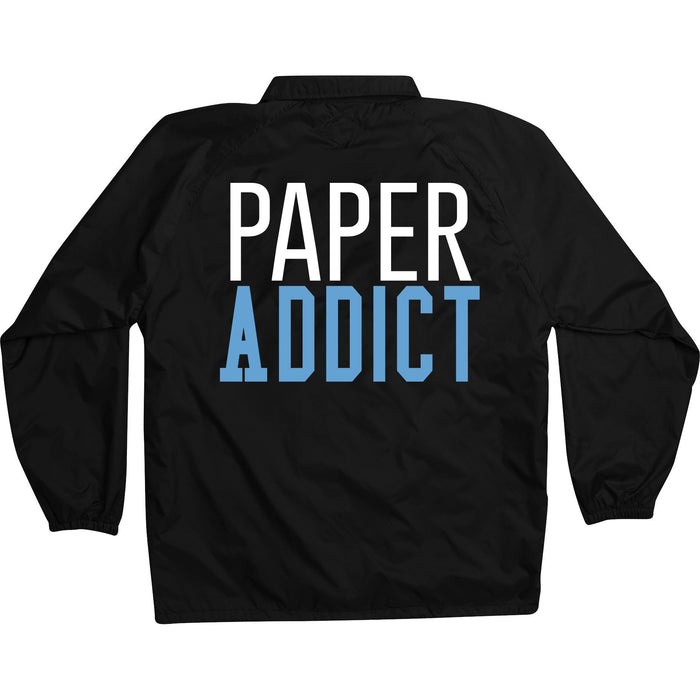 Paper Addict - Black Coaches Jacket