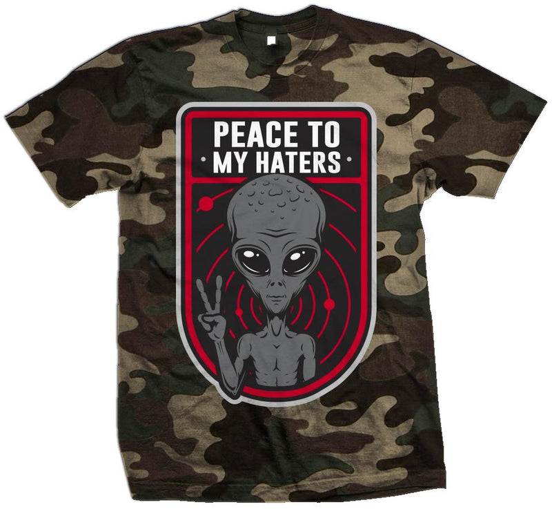 Peace to My Haters - Forest Green Camo T-Shirt T-Shirt Million Dolla Motive 