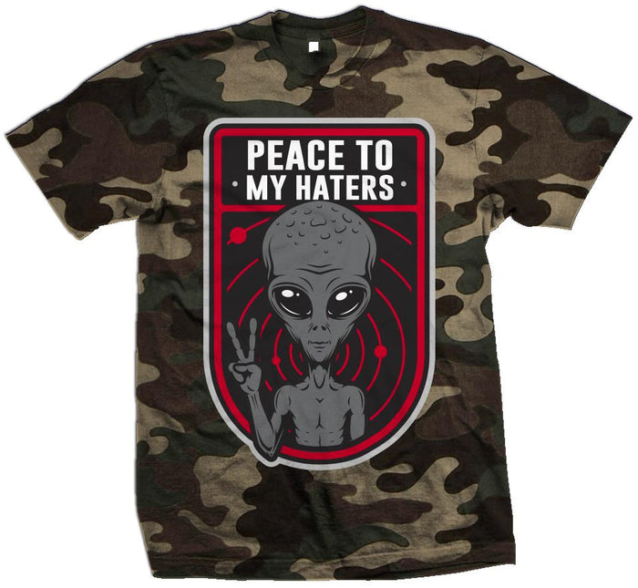 Peace to My Haters - Forest Green Camo T-Shirt