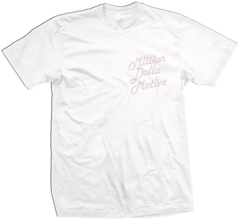 Pole Dancer Money - White T-Shirt T-Shirt Million Dolla Motive 