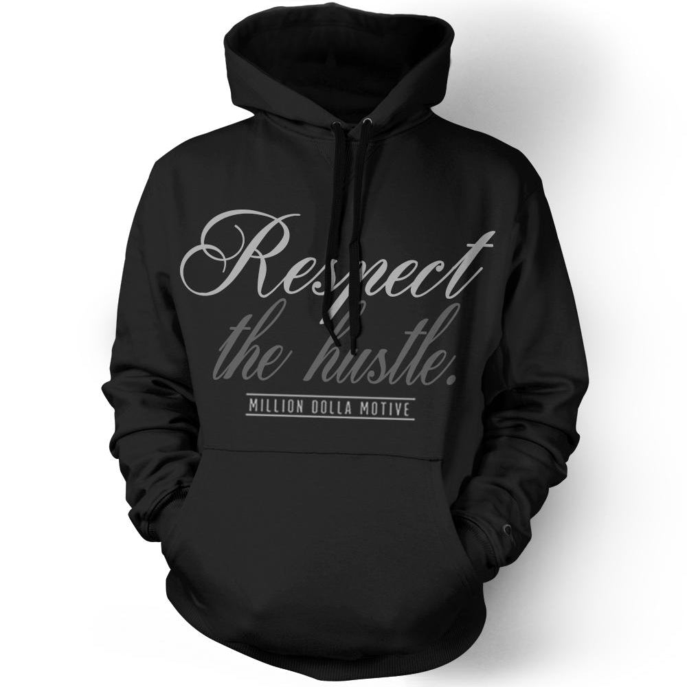 
                  
                    Respect the Hustle - Black Hoodie Sweatshirt
                  
                