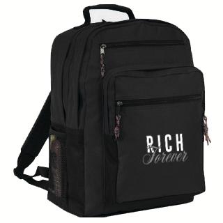 Rich Forever - Black Backpack
