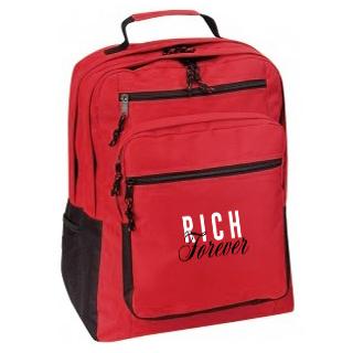 Rich Forever - Red Backpack