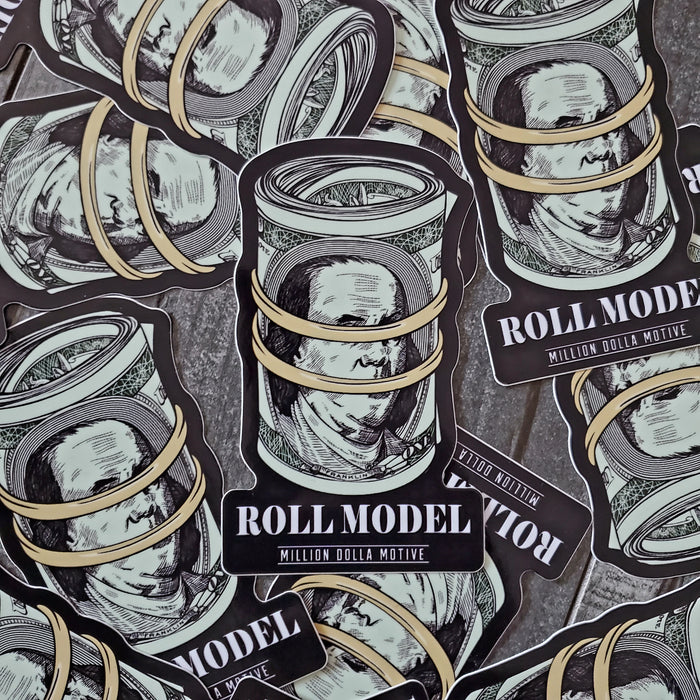 Roll Model Sticker – Million Dolla Motive