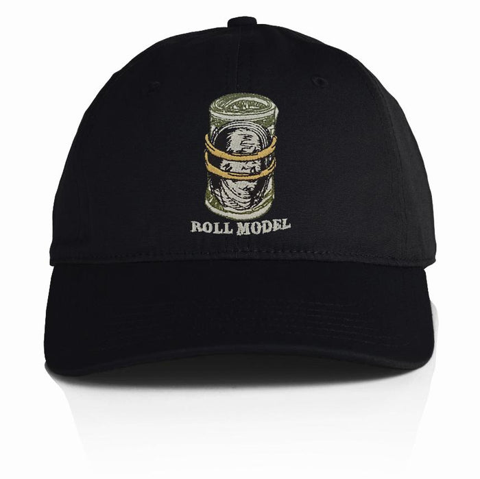 Roll Model - Black Dad Hat