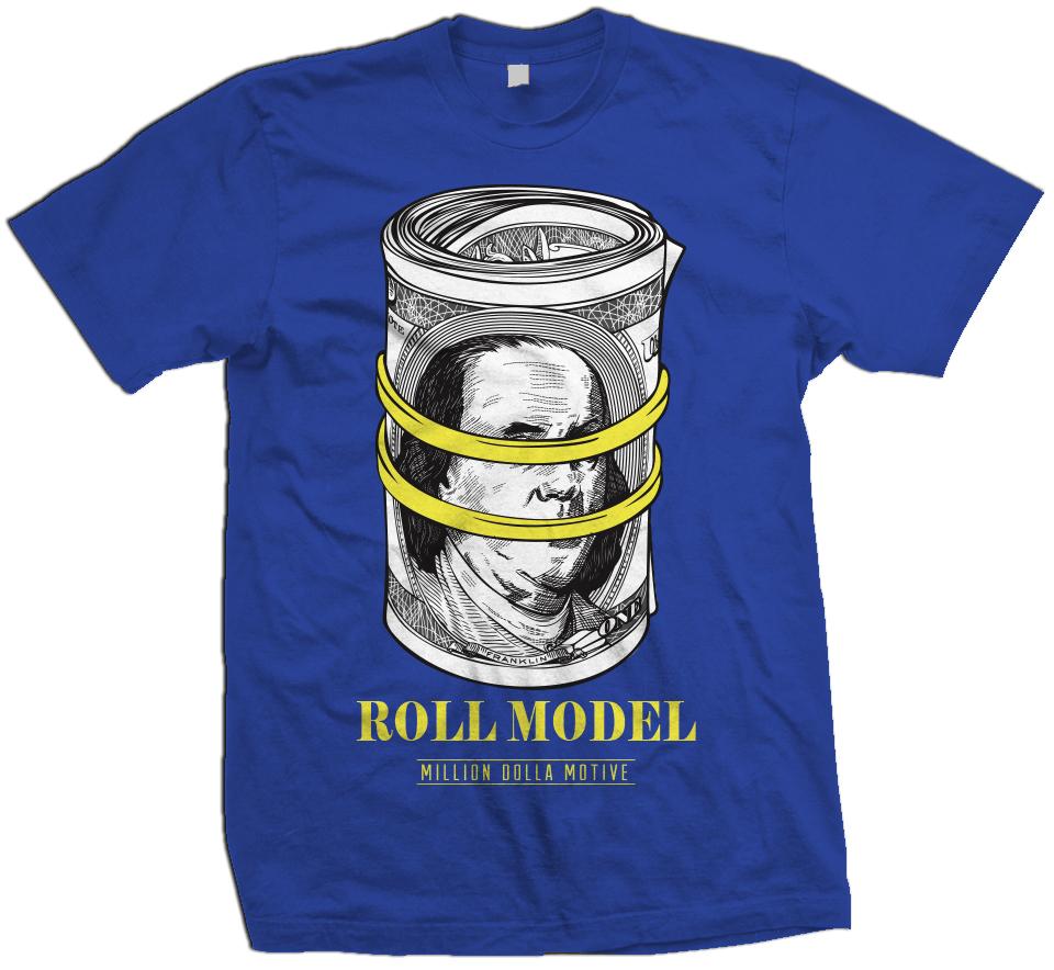 Roll Model - Royal Blue T-Shirt