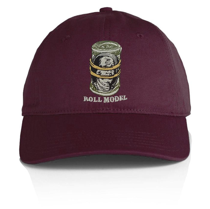Roll Model - Maroon Dad Hat