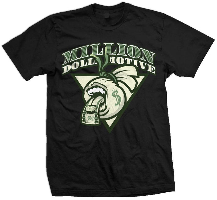 Screaming Mouth Money Bag - Black T-Shirt