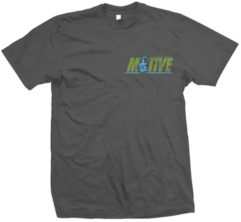 Stay Fly Paper Plane - Dark Grey T-Shirt T-Shirt Million Dolla Motive 