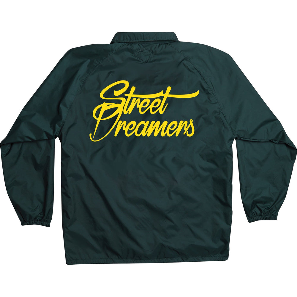 
                  
                    Street Dreamers - Hunter Green Coaches Jacket
                  
                