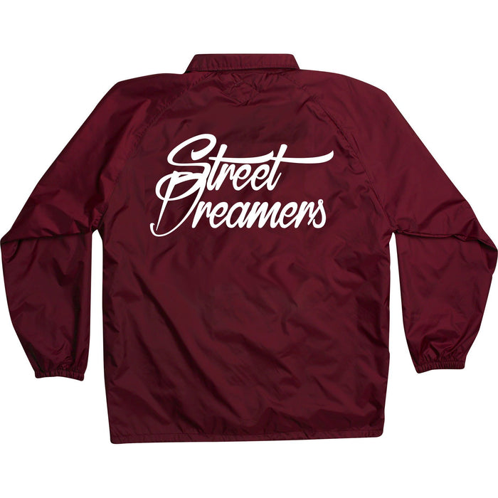 Street Dreamers - Maroon Coaches Jacket