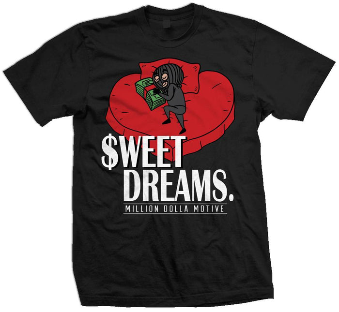Sweet Money Dreams - Black T-Shirt
