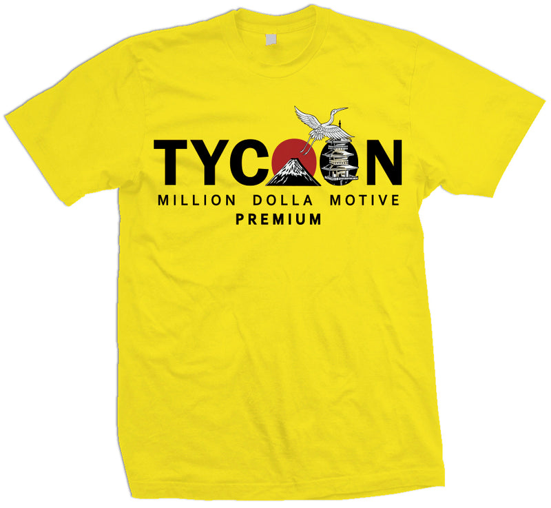 Tycoon - Yellow T-Shirt T-Shirt Million Dolla Motive 