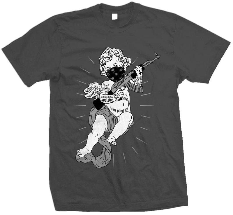 Tattooed Angel - Dark Grey T-Shirt T-Shirt Million Dolla Motive 
