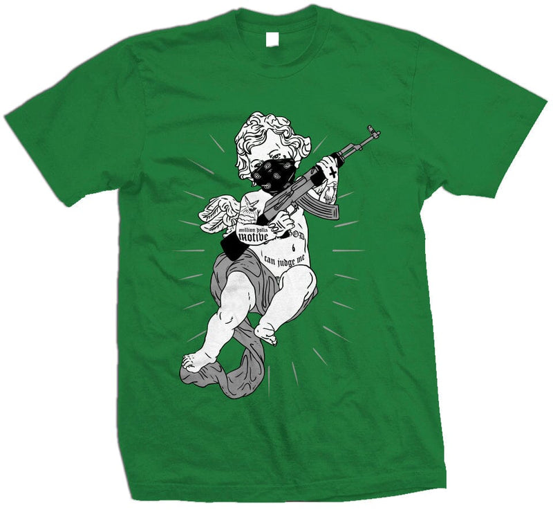 Tattooed Angel - Kelly Green T-Shirt T-Shirt Million Dolla Motive 
