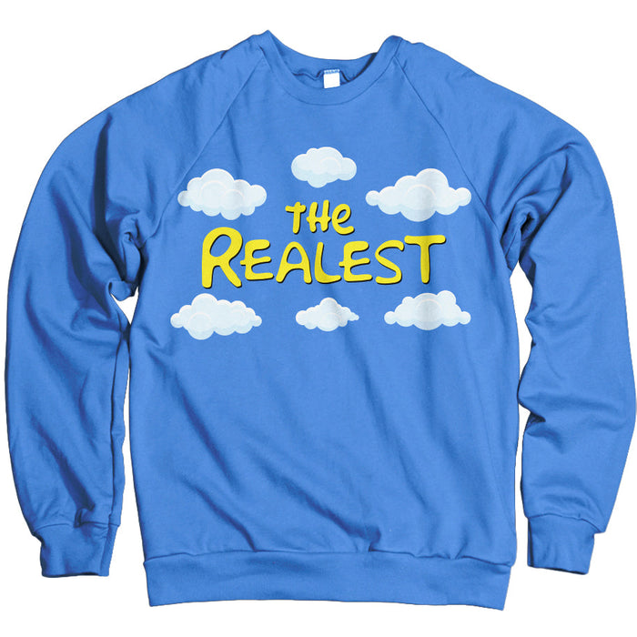 The Realest - University Blue Crewneck Sweatshirt