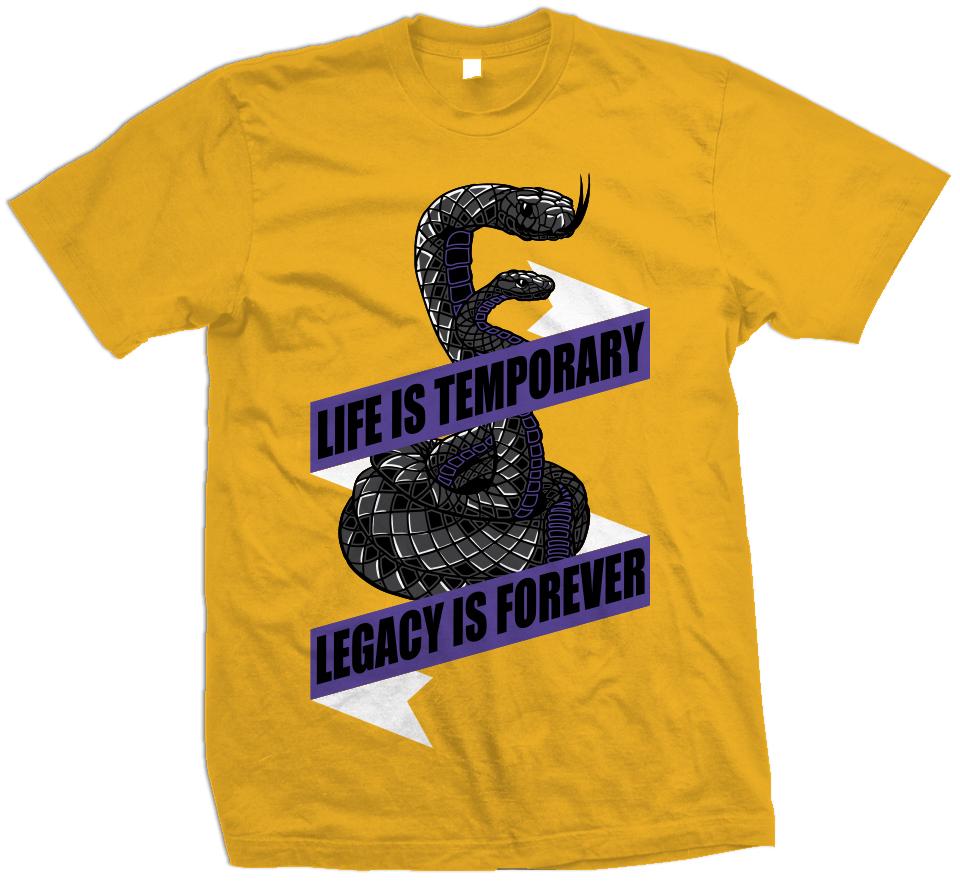 Mambas Legacy Is Forever - Golden Yellow T-Shirt