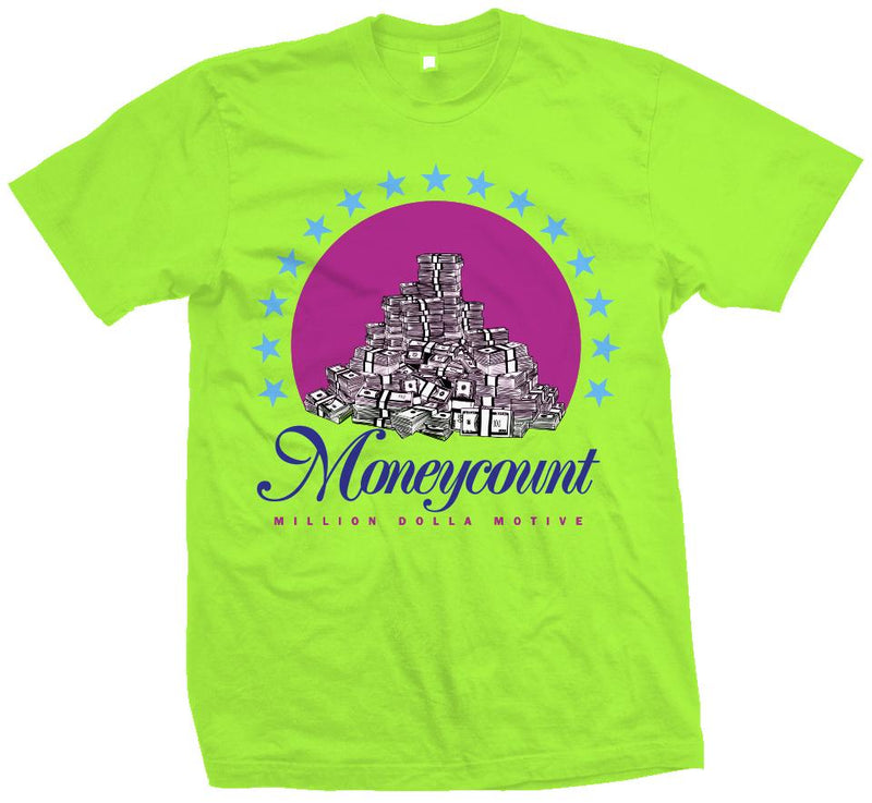 The Moneycount - Ghost Green T-Shirt T-Shirt Million Dolla Motive 