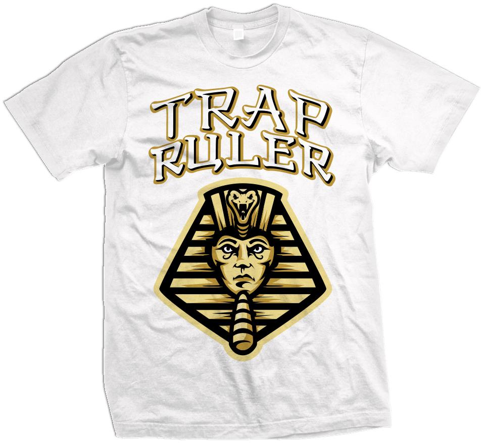 Trap Ruler - White T-Shirt