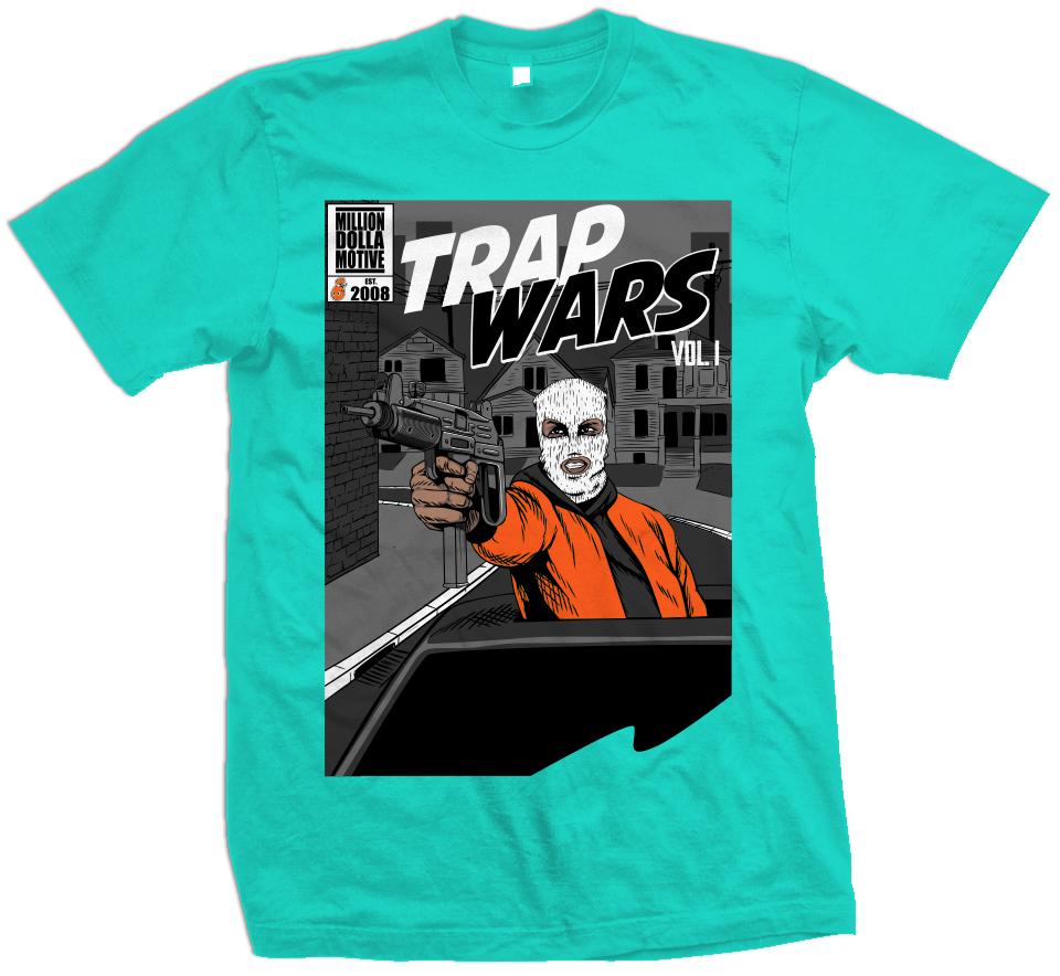 Trap Wars Vol. 1 - Aqua Blue T-Shirt