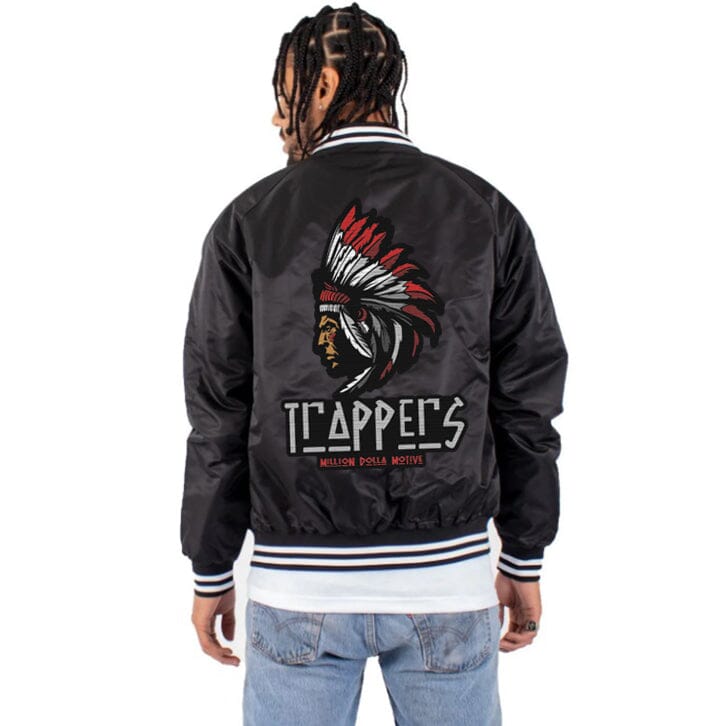 
                  
                    Trappers - Black Varsity Jacket
                  
                
