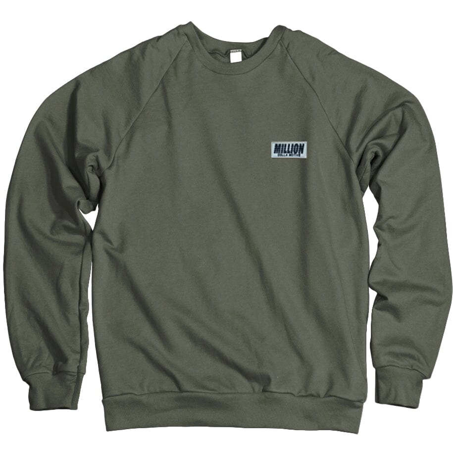 
                  
                    Chenille Trappers - Olive Crewneck Sweatshirt
                  
                