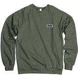 Chenille Trappers - Olive Crewneck Sweatshirt