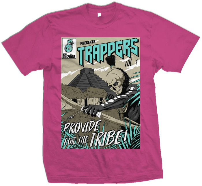 Trappers Comic Vol. 1 - Hot Pink T-Shirt