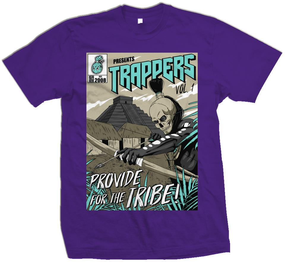 Trappers Comic Vol. 1 - Purple T-Shirt