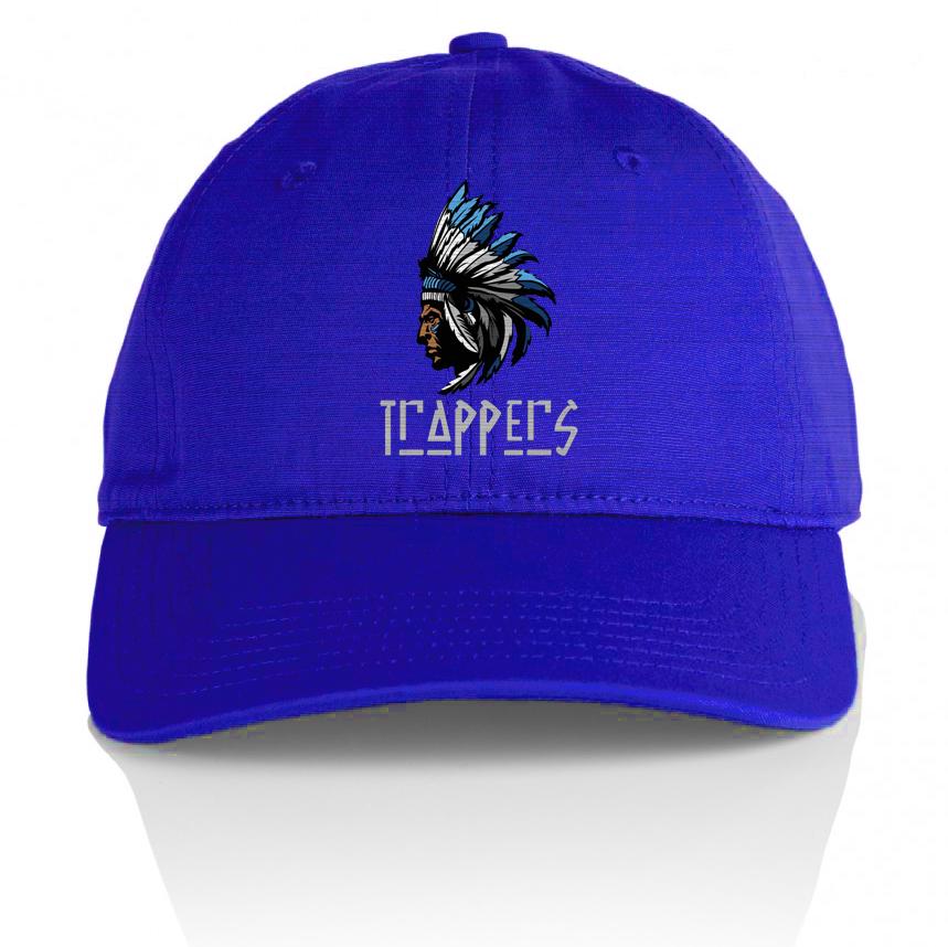 Trappers - Blue on Royal Blue Dad Hat