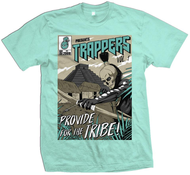 Trappers Comic Vol 1 - Island Green T-Shirt T-Shirt Million Dolla Motive 
