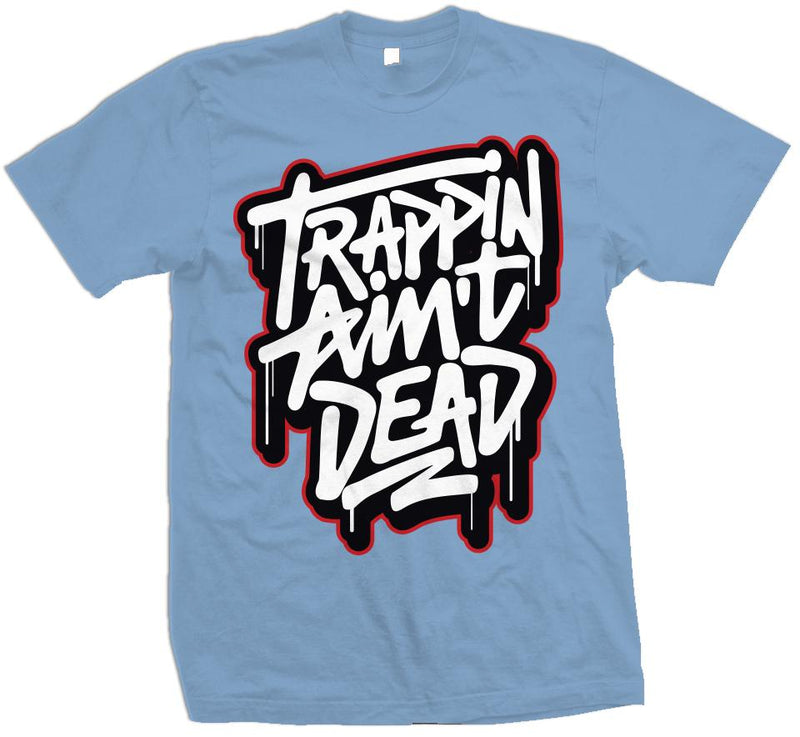 Trappin Ain't Dead - University Blue T-Shirt T-Shirt Million Dolla Motive 