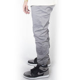 Cool Grey Twill Jogger Pants JG804