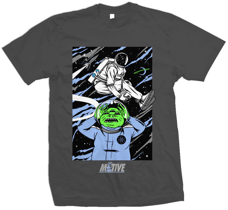 Under The Legs Dunk - Dark Grey T-Shirt T-Shirt Million Dolla Motive 